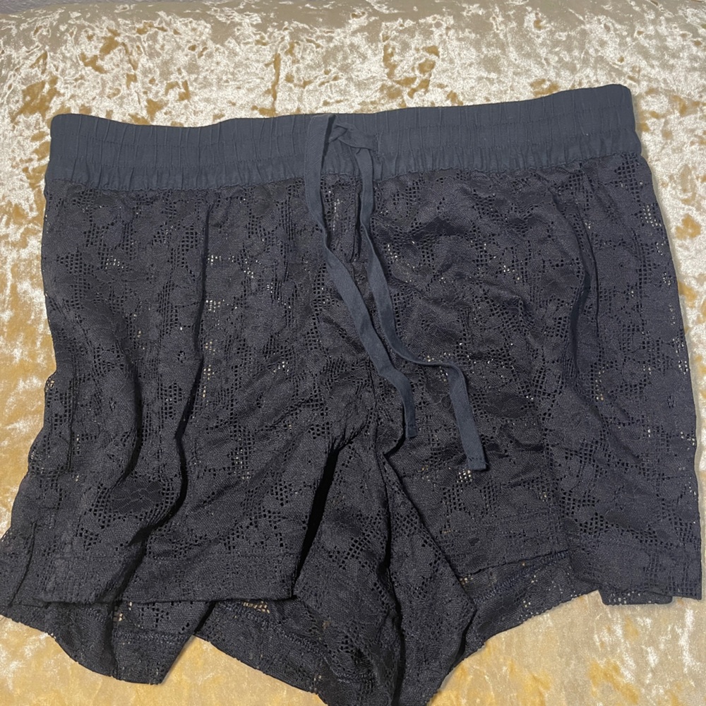 Black Lace Victorias Secret Shorts